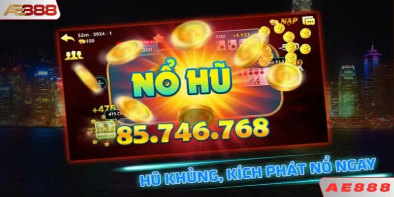 Sảnh game nổ hũ phát lộc tại nhà cái AE888 được rất nhiều người chơi yêu thích